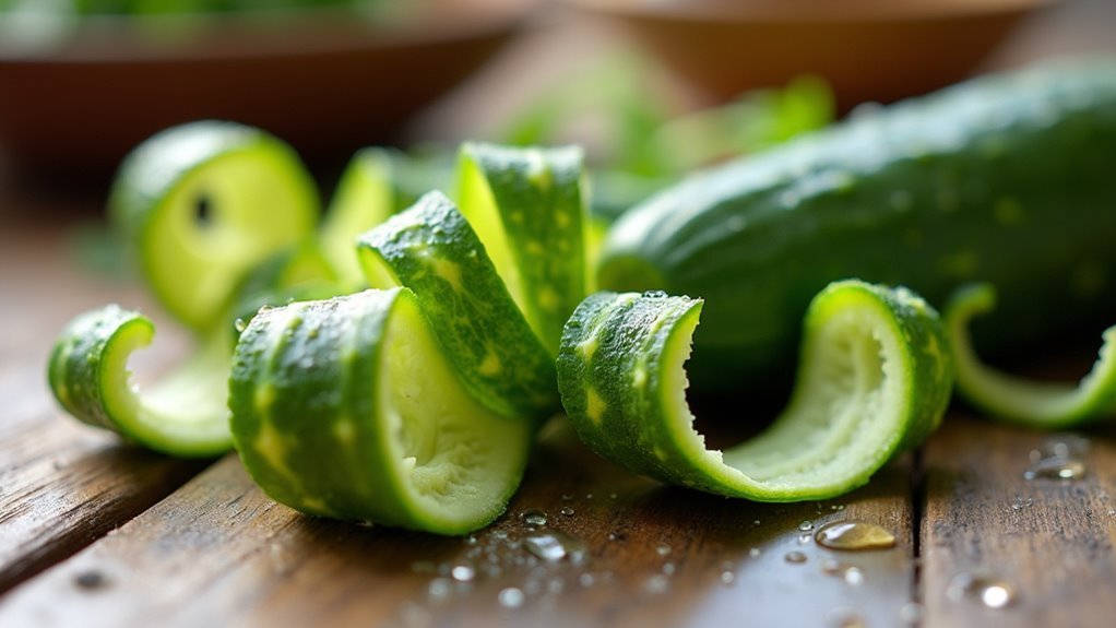 cucumbers repel roaches naturally