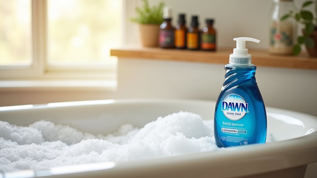 dawn soap effectively kills fleas