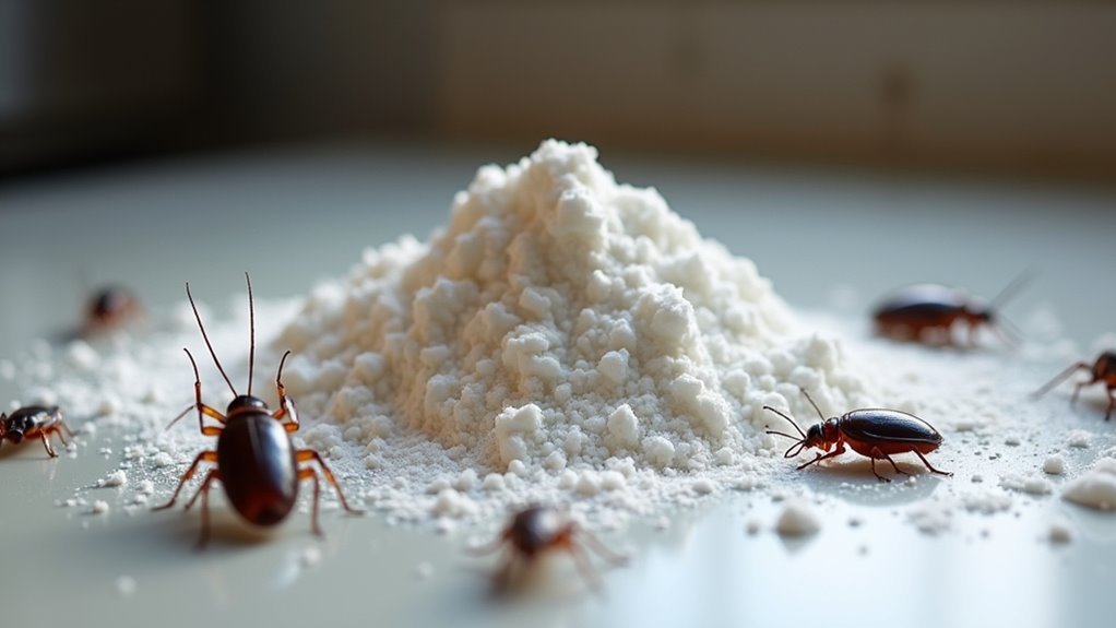 dehydrates roach exoskeleton fast