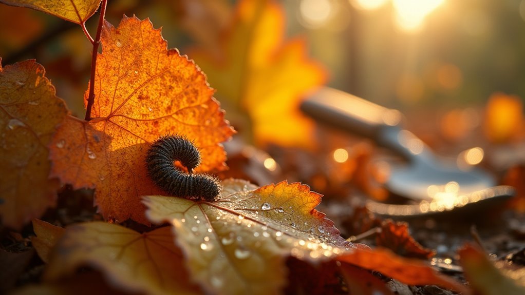 disrupt pest overwintering cycles