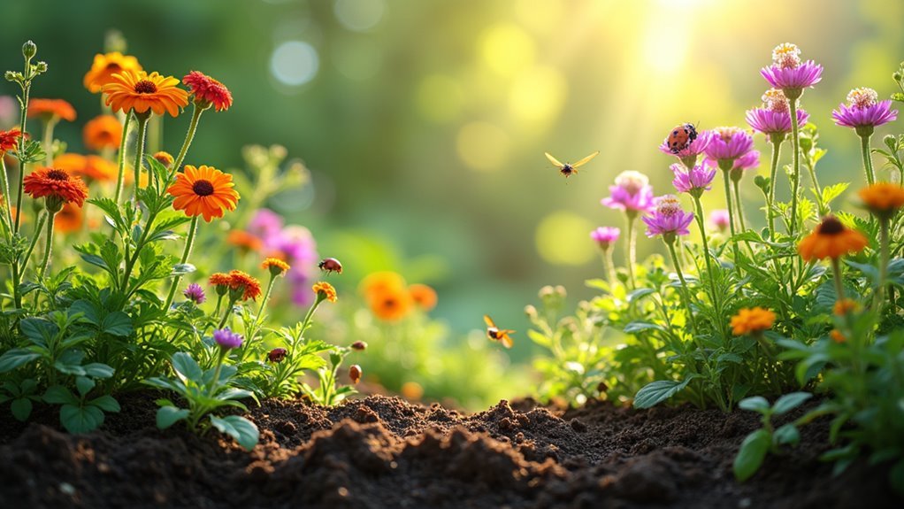 diverse plants attract beneficial insects