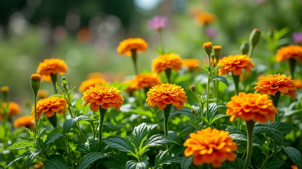 diverse plants deter pests