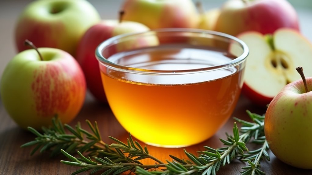effective acv flea bath