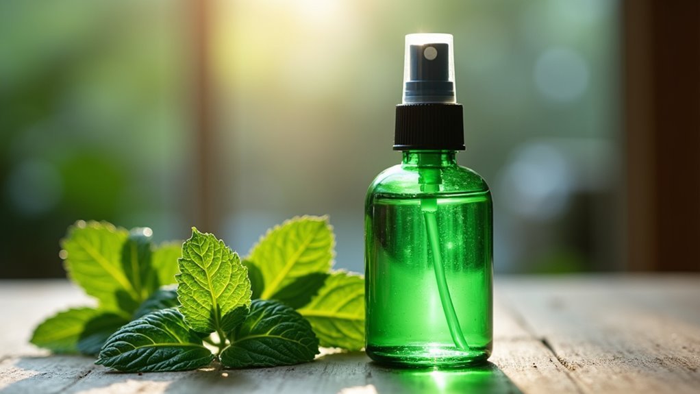 effective peppermint oil spray