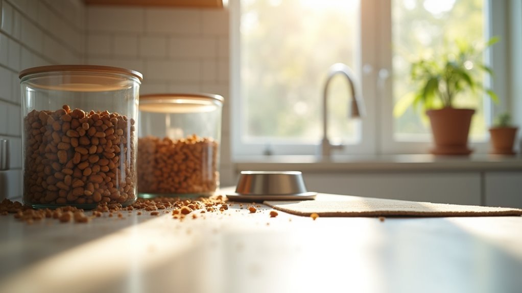 eliminate food and moisture