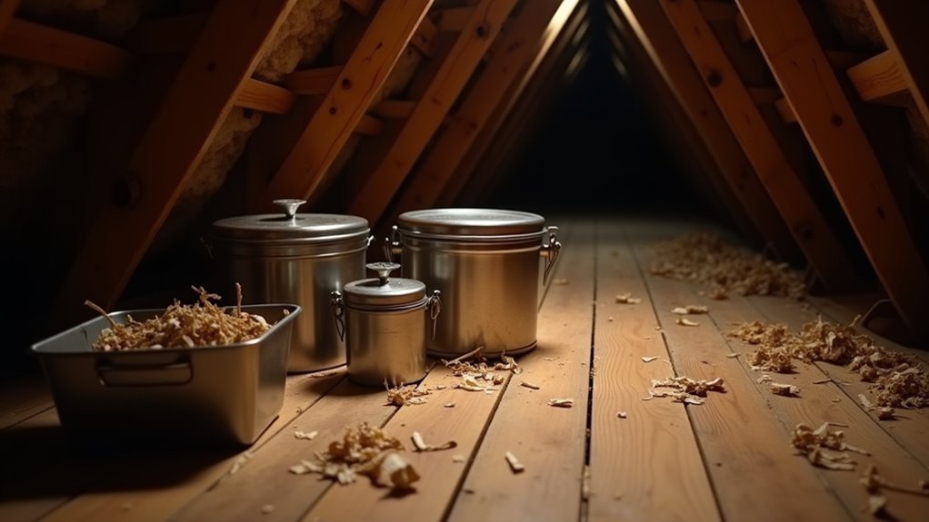 eliminate food and nesting