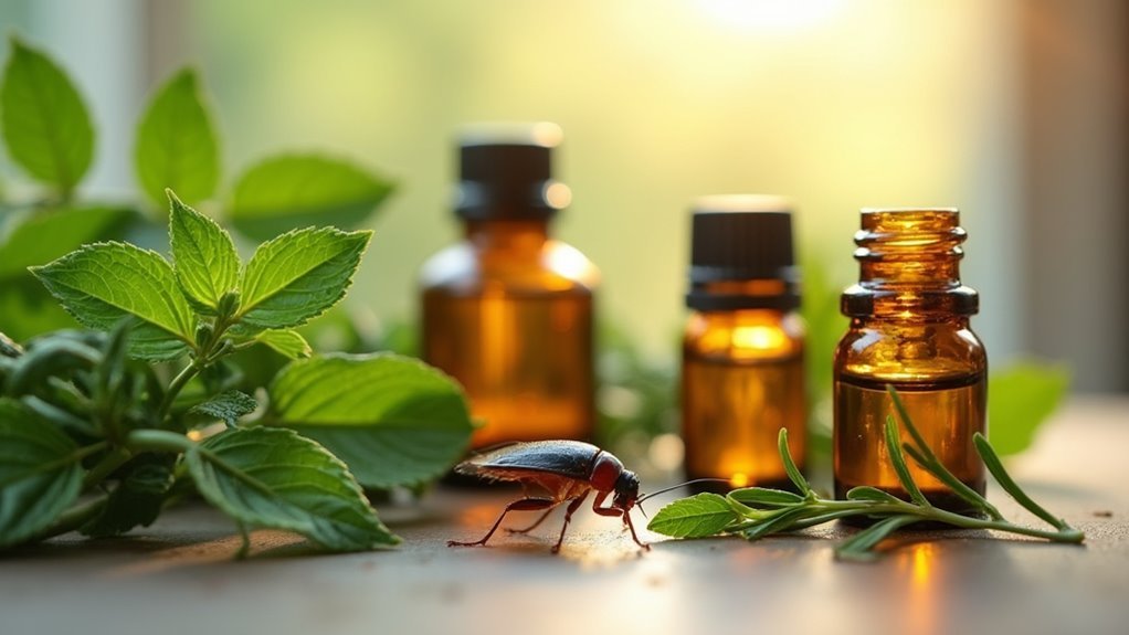 essential oils for cockroaches