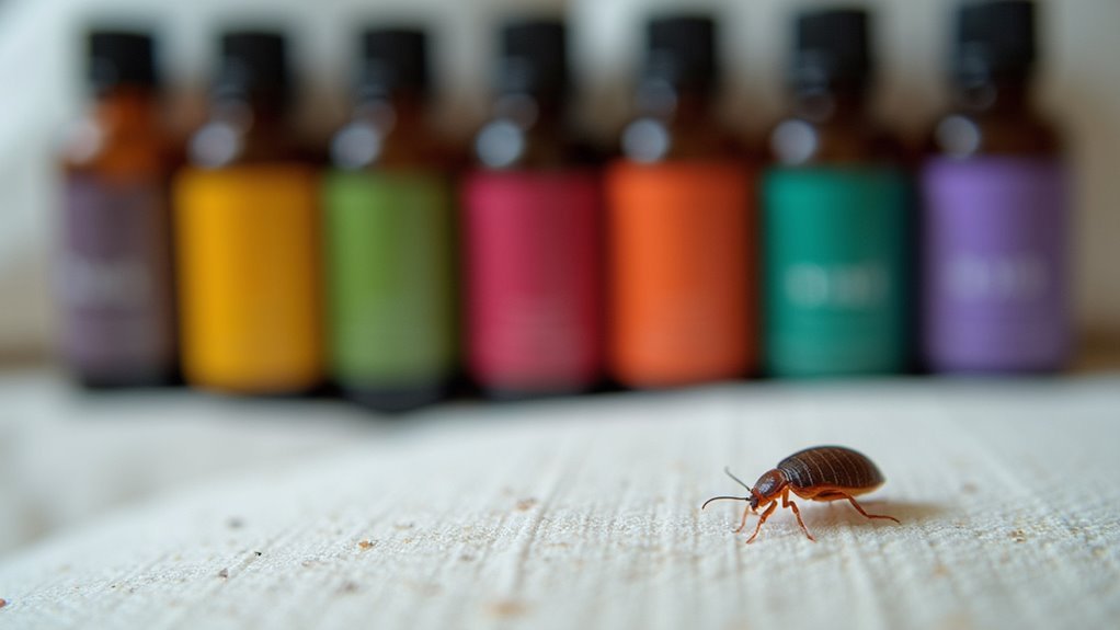 essential oils ineffective against bed bugs