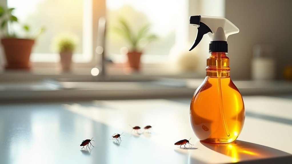essential oils kill cockroaches