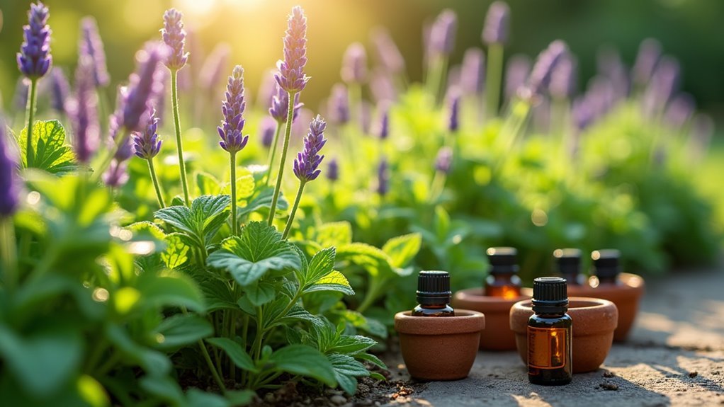 essential oils repel pests