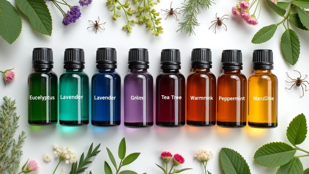 essential oils repel spiders