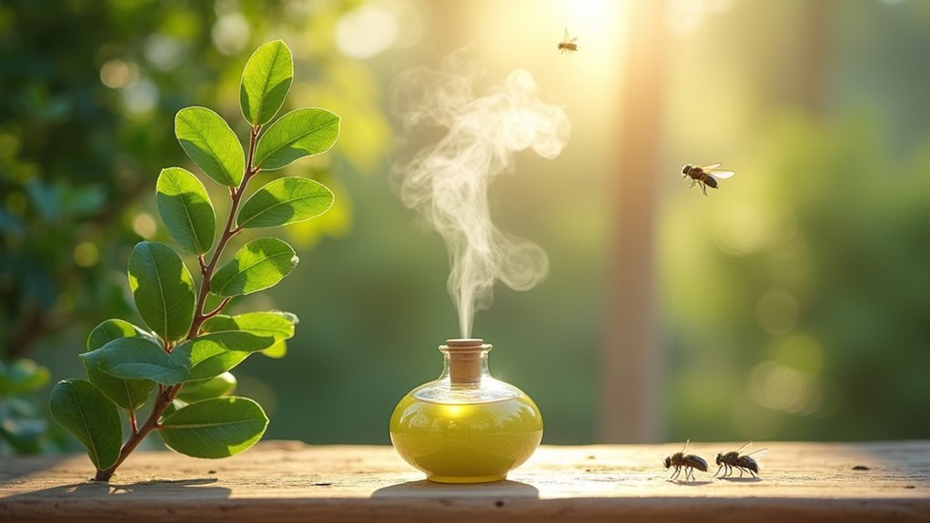 eucalyptus oil fly repellent