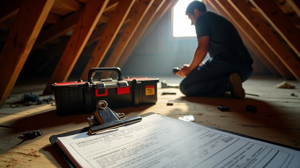 exterior inspection and sealing