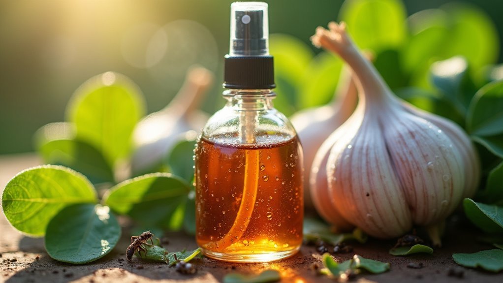 fermented garlic pest repellent