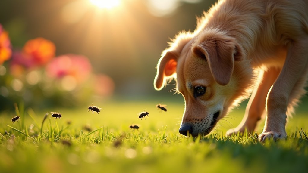 flies attracted to pets