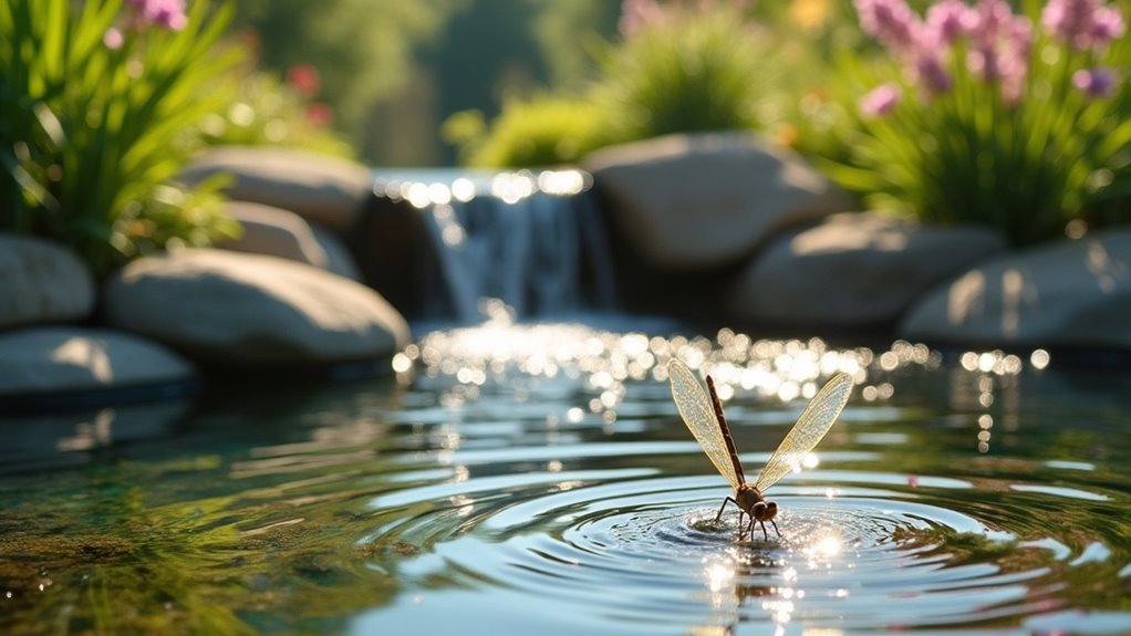 flowing water prevents mosquitoes