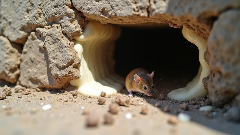 foundation cracks invite rodents