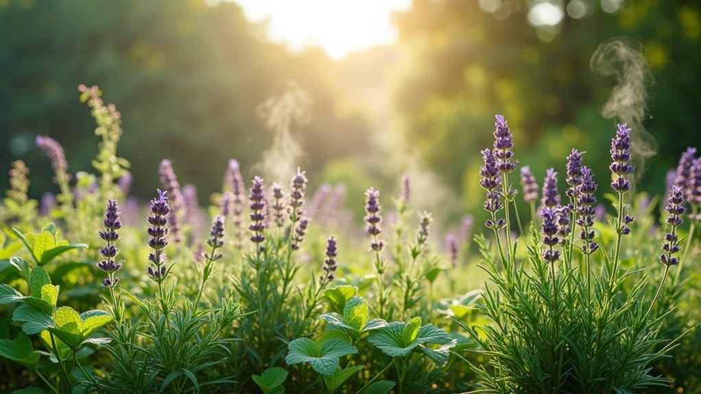fragrant herb mosquito barrier