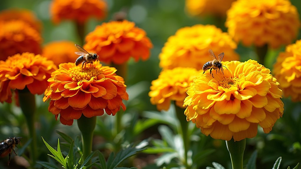 french marigolds deter pests