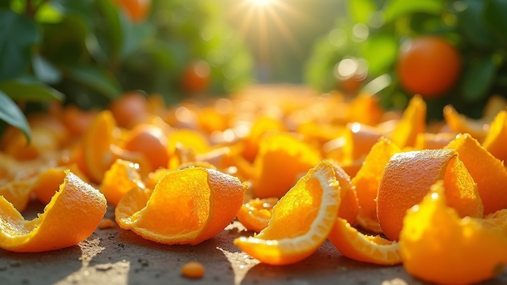 fresh peels repel pests