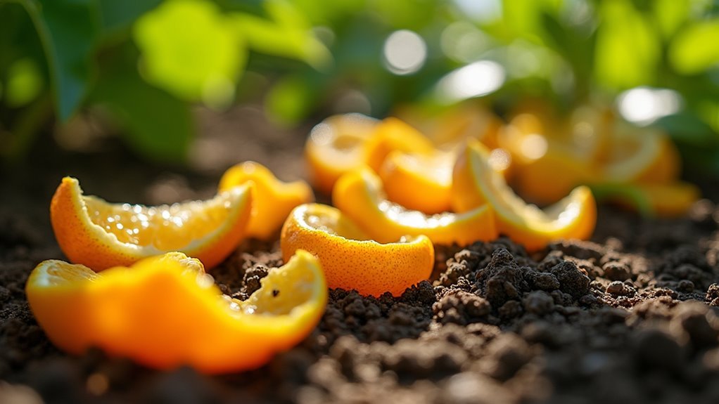 fresh peels repel pests