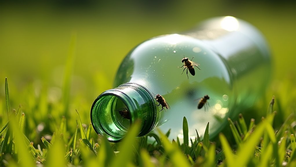 funnel traps confuse flies