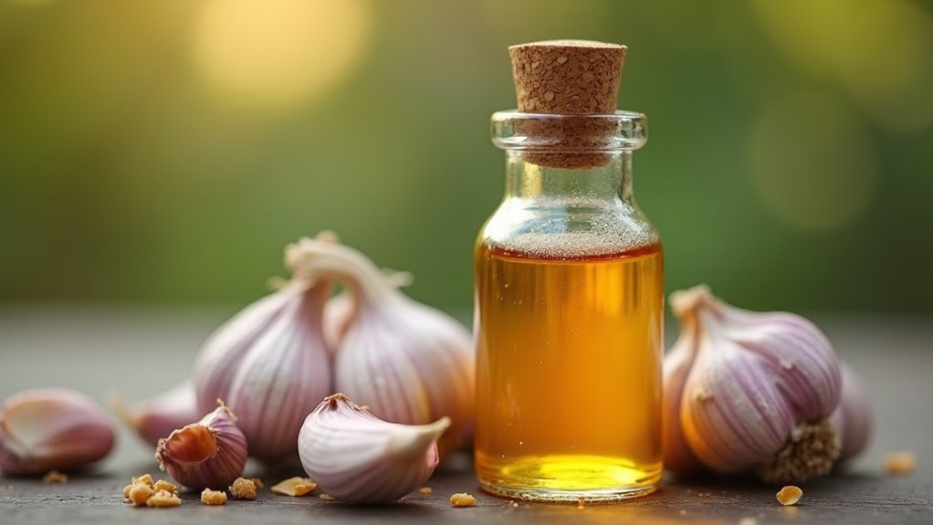 garlic extract spider repellent