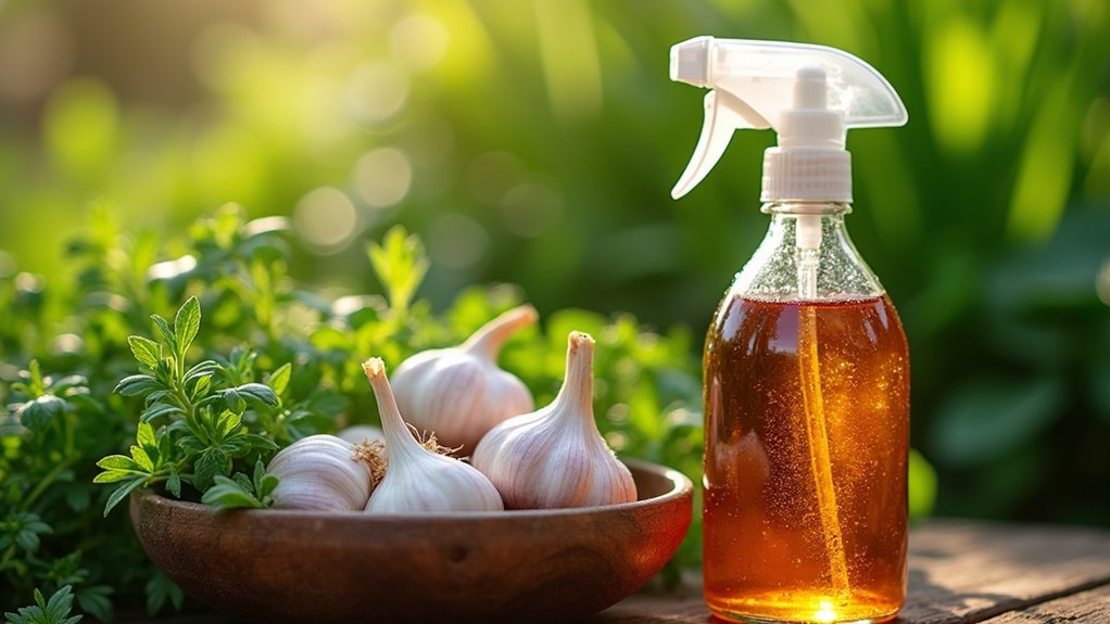 garlic plant spray recipe