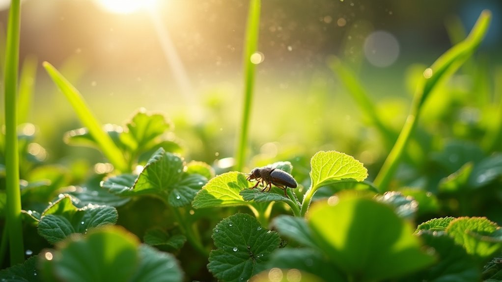 garlic repels pests naturally