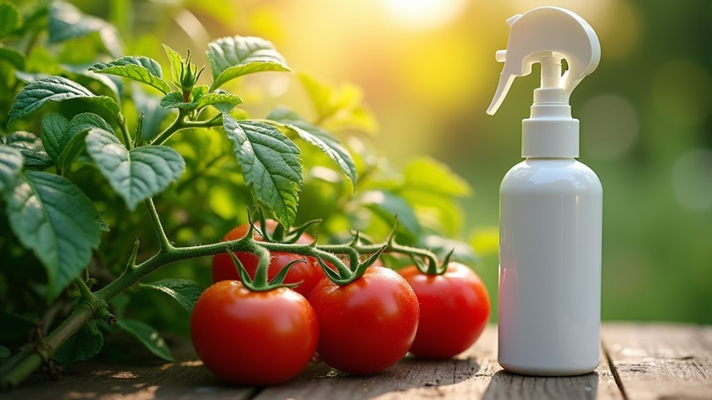 garlic spray for tomatoes