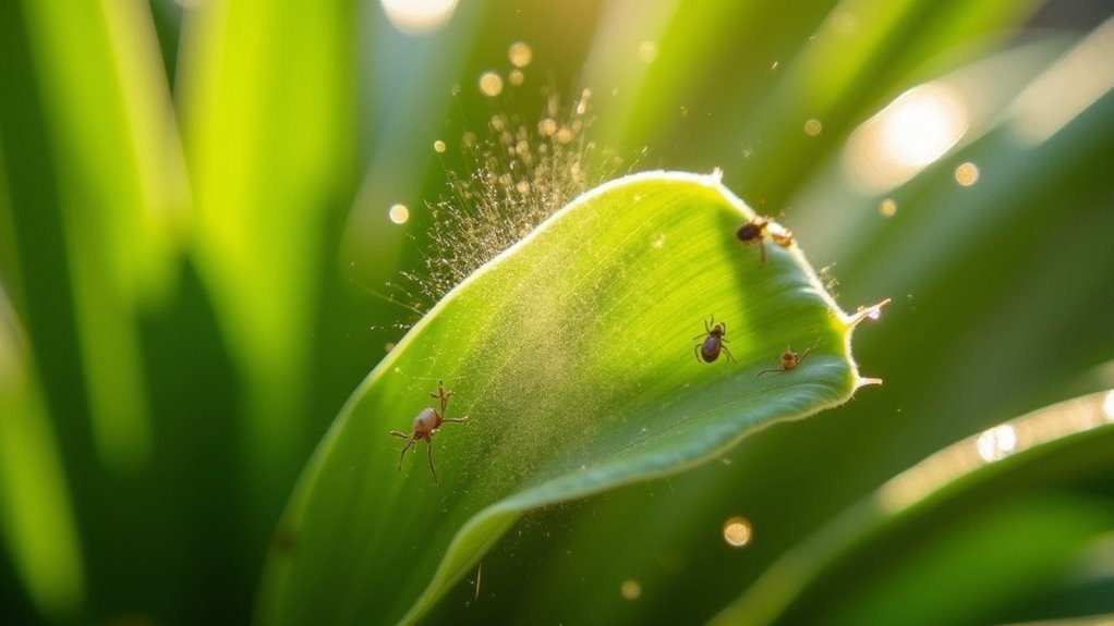 garlic spray repels houseplant pests