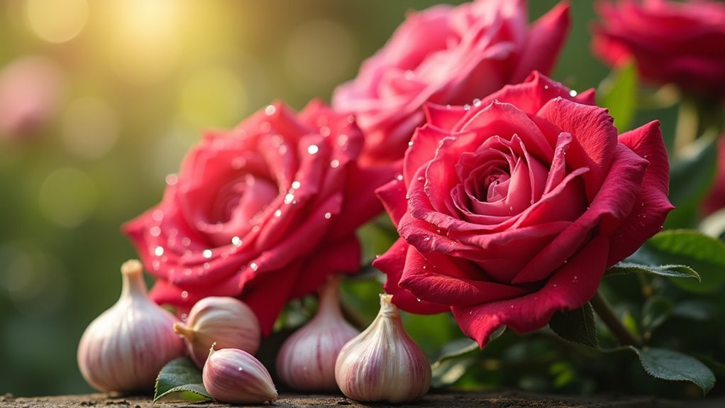 garlic spray repels pests