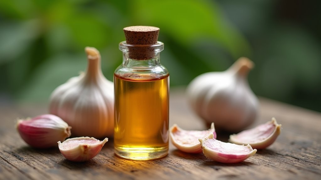 garlic spray repels spiders