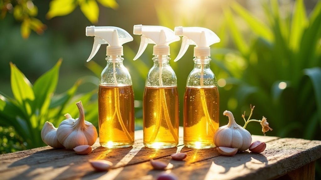 garlic sprays for pest control
