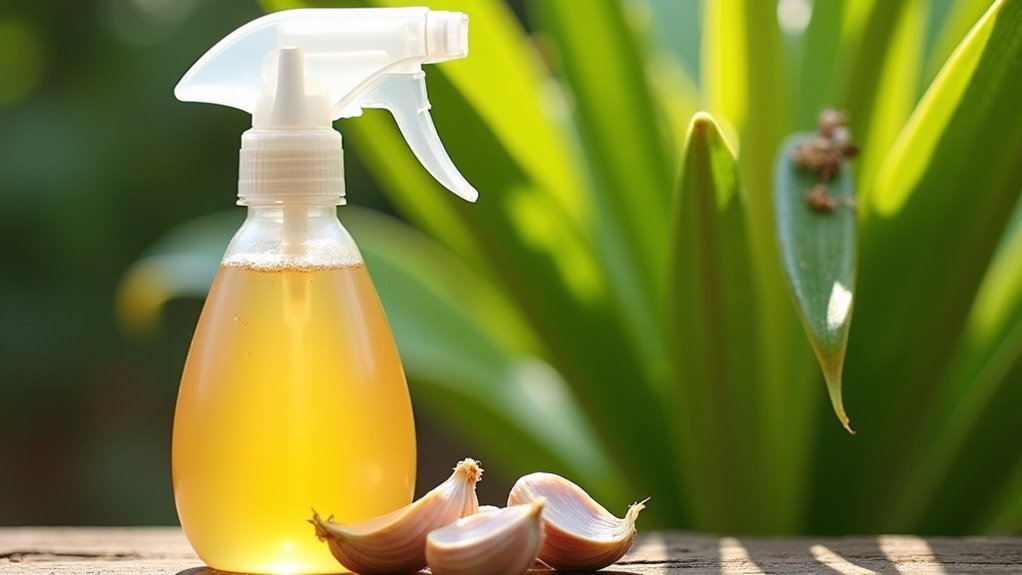 garlic water aphid spray