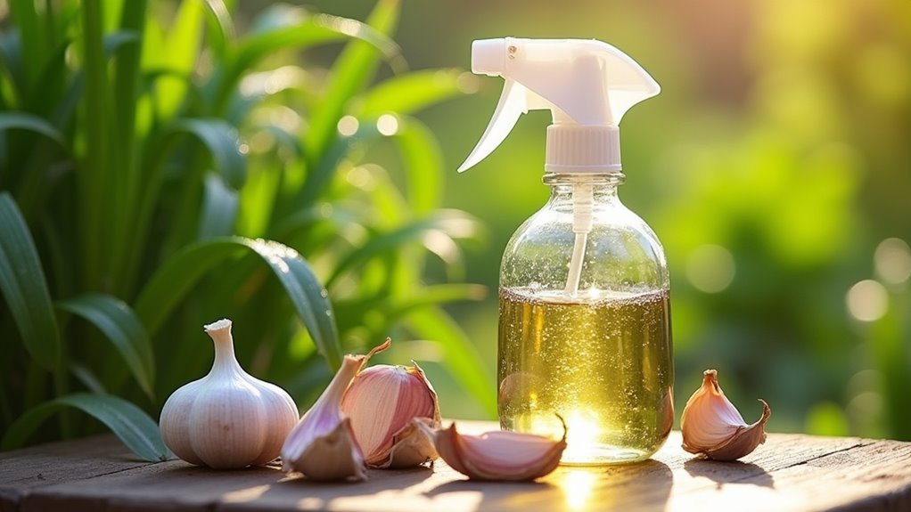 garlic water pest control