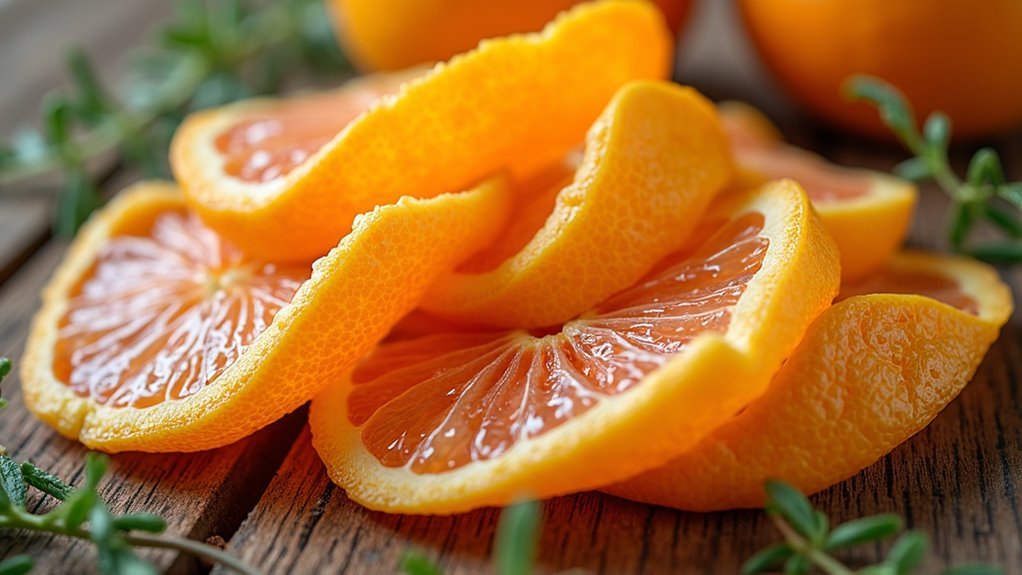 grapefruit peels deter pests