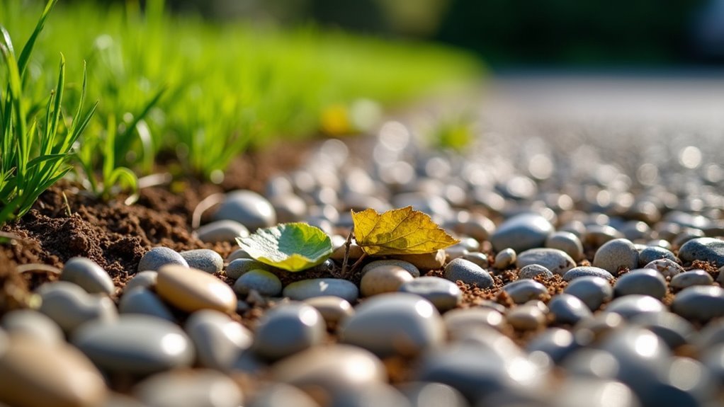 gravel barriers deter pests