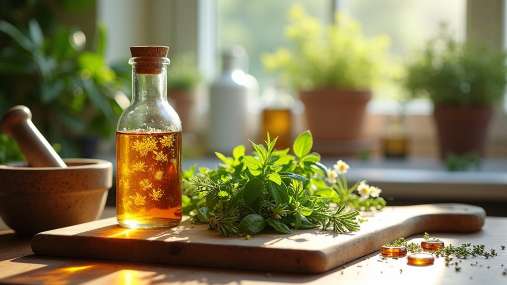herb infused vinegar bug repellent