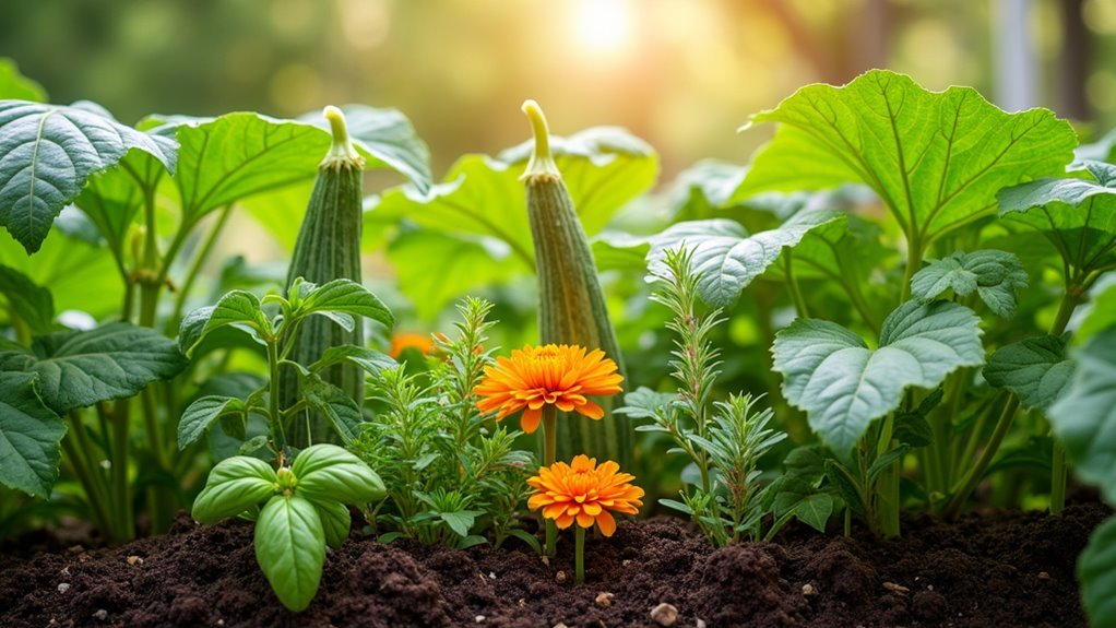herbs enhancing natural pest control