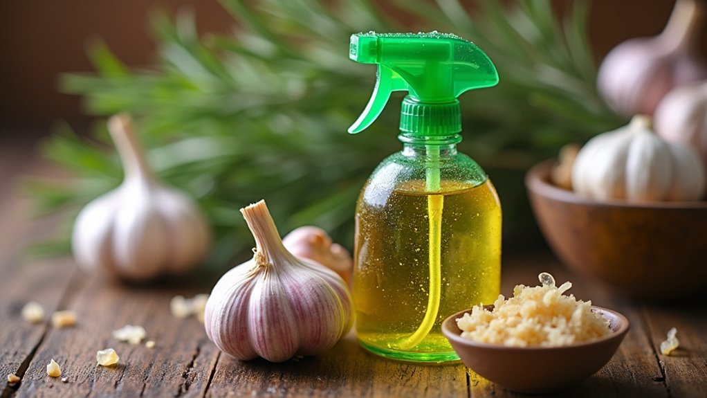 homemade garlic mosquito repellent
