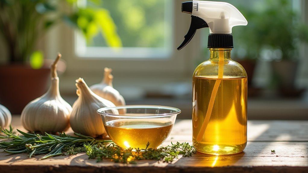 homemade garlic pest control