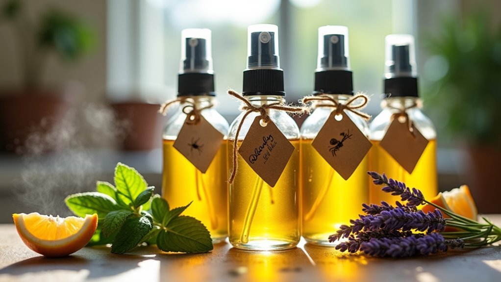 homemade spider repellent sprays