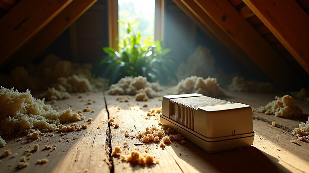 identifying attic pest signs