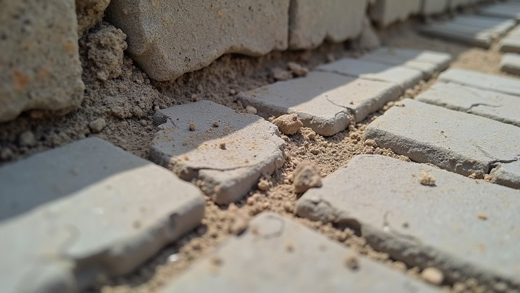 inspect foundation mortar joints