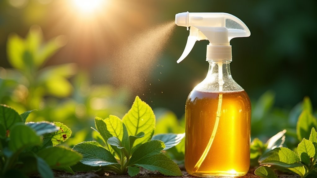 instant garlic vinegar spray