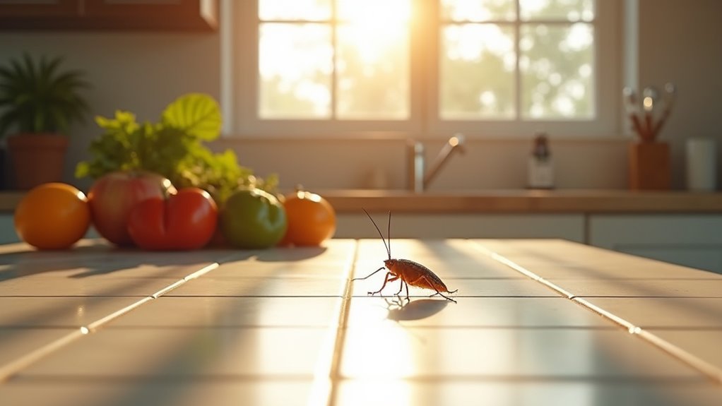 kitchen roaches attract easily