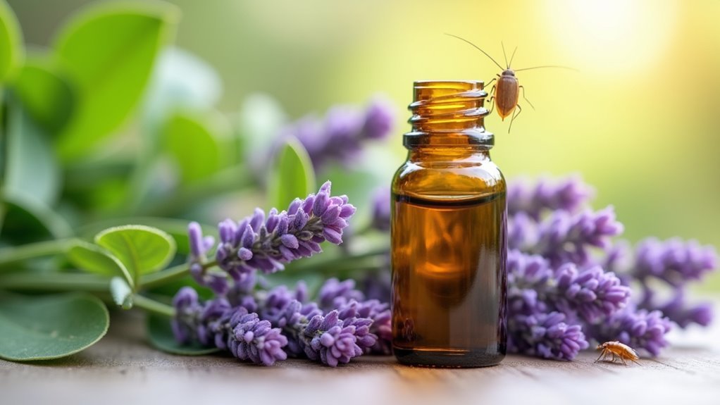 lavender oil repels cockroaches naturally