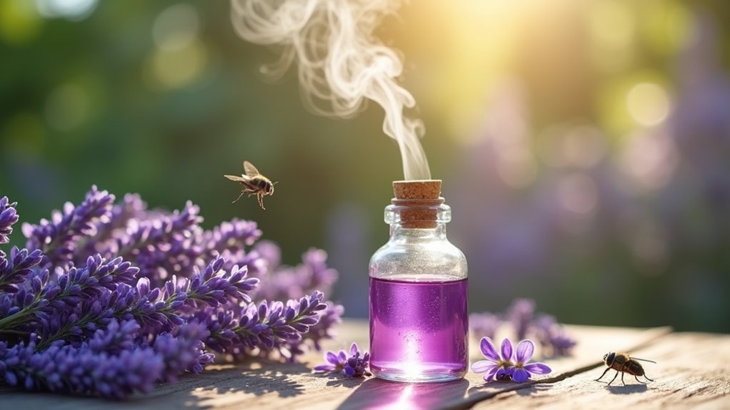 lavender oil repels flies naturally