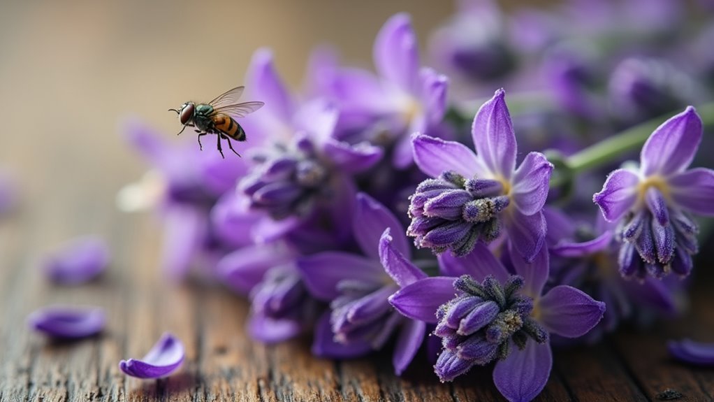 lavender repels flies naturally